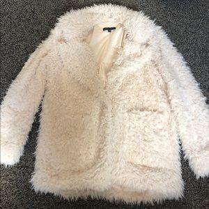 Kendall & Kylie Faux Fur Coat